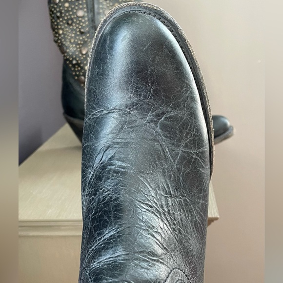 Muro black studded western boots size 9.5 - Picture 6 of 9